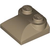 Lego doprava ostatní zadní kapota 2x2x2/3, tmavě béžová (4614858)